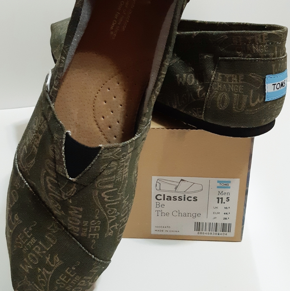 TOMS "Be the Change" Men's Classics